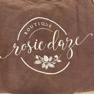 Rosie Daze Corded Crew